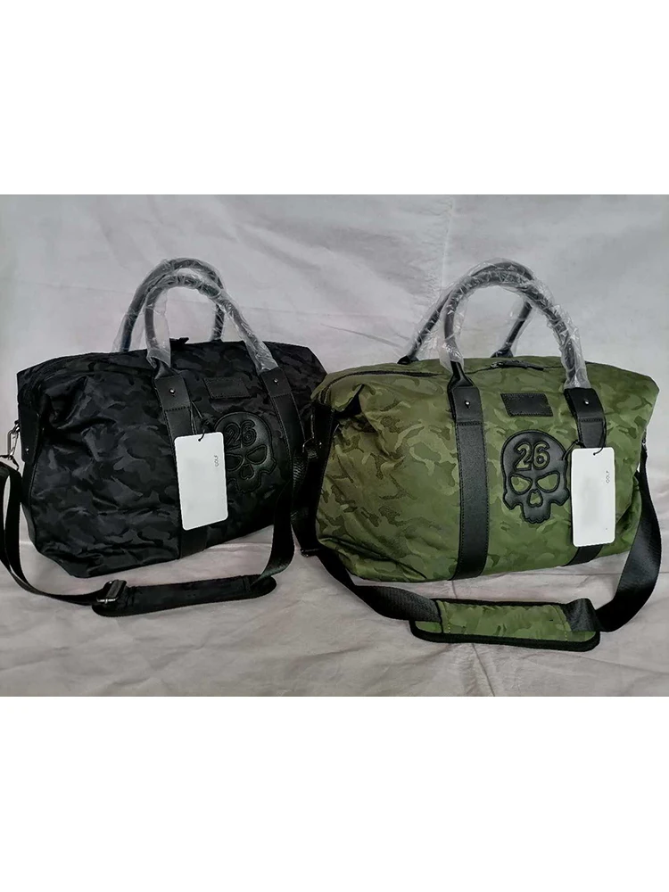 

New Golf Clothing Bag Large Capacity Lightweight Handbag Camouflage Skull Sports Bag Boston Bag 골프백
