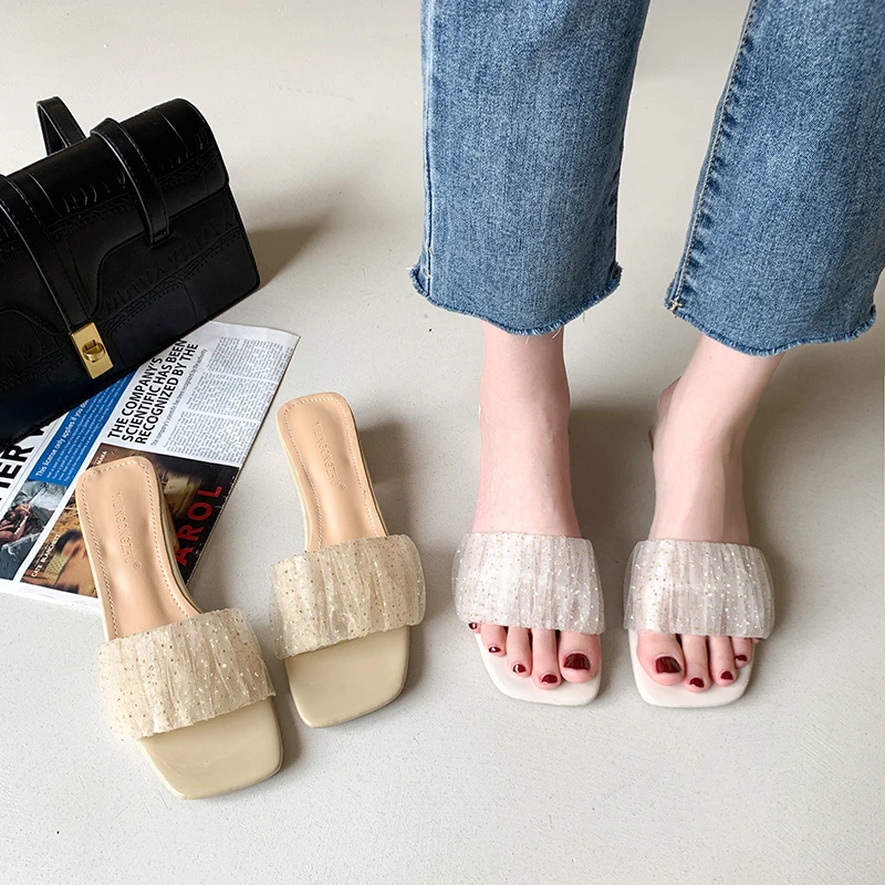 

Slippers women's outerwear party collocation 2021 new casual fashion fairy slippers