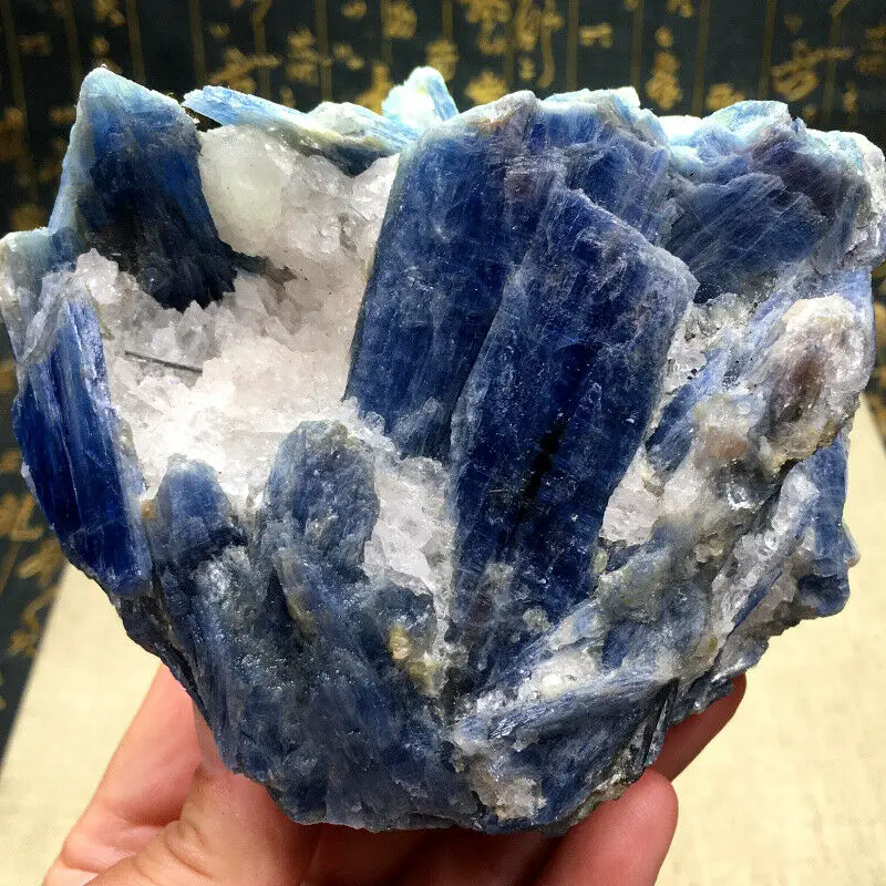 

835 г редкий синий кристалл, натуральный кианит, необработанный драгоценный камень, минерал с лечебным действием, образцы