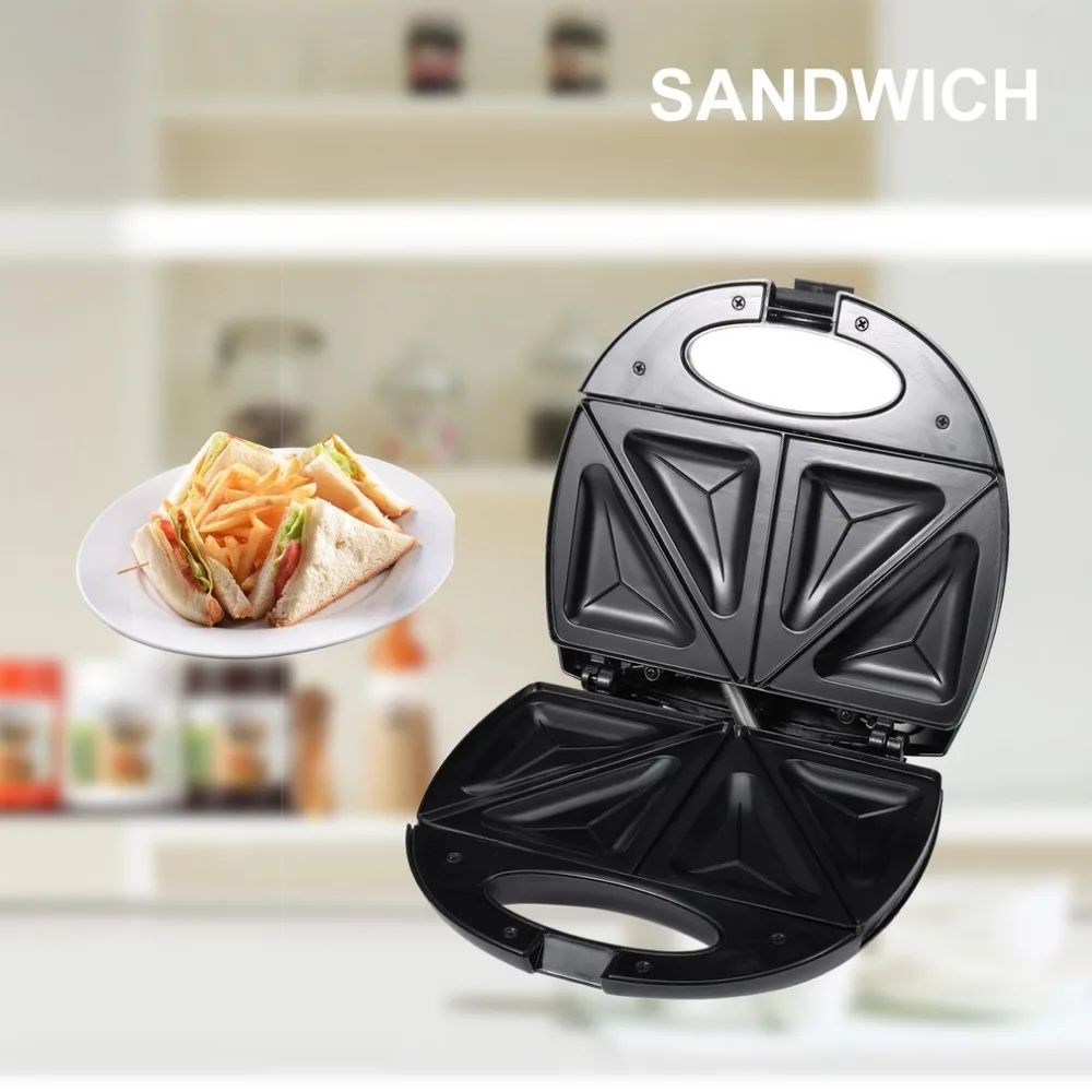 Электрическая сэндвич-машина 750 Вт мини-машина для завтрака гамбургер жареное