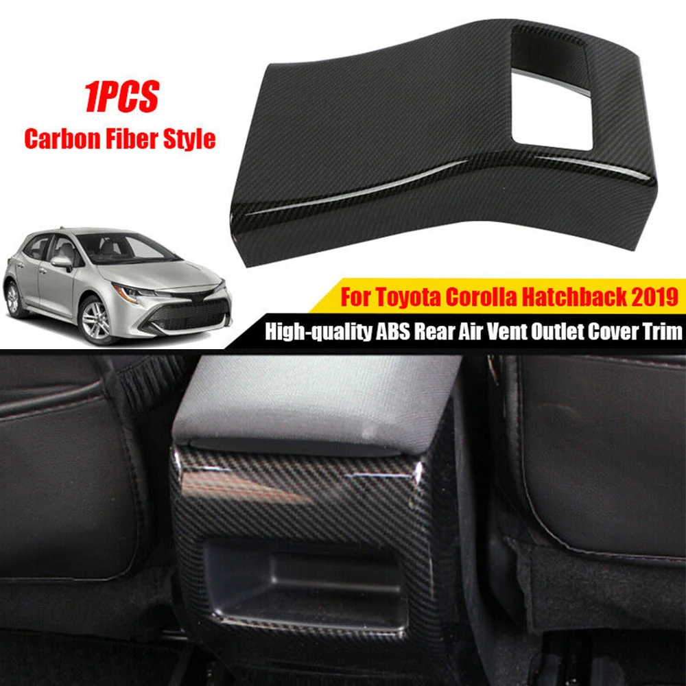 Задняя Крышка вентиляционного отверстия из углеродного волокна для хэтчбека Toyota