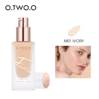o two o liquid foundation full professional coverage concealer waterproof natural makeup base foundation cream for face