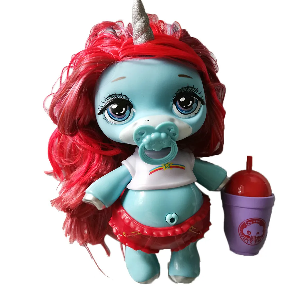 4 стиля пупси слизь большой 27*17 см единорог шар куклы Пупс девушки игрушки хобби