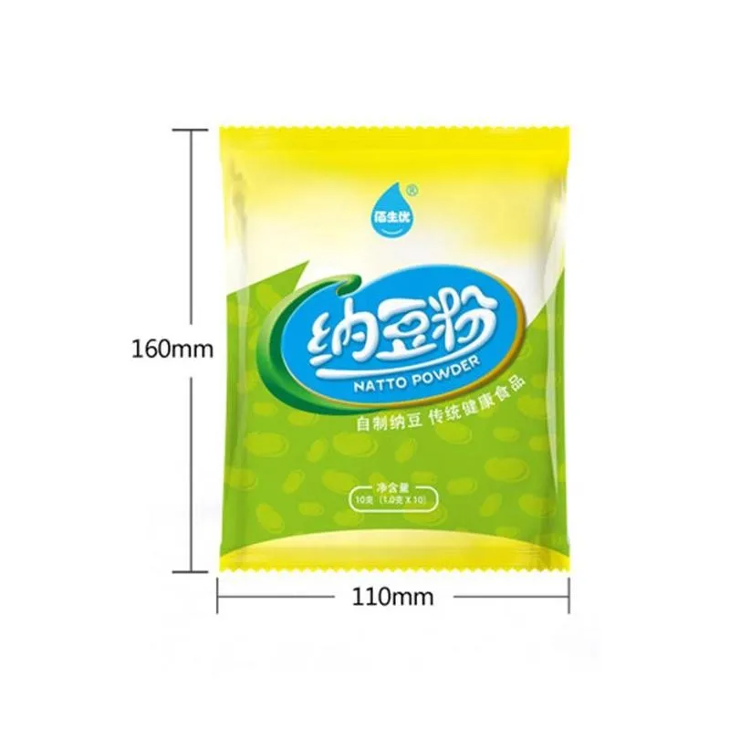 

10g/bag Natto Bacteria Baking Powder Diy Bacillus Subtilis Active Nattokinase Agent Strain Food Fermentation Bags Fermentador