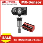 AUTEL MX сенсор 433 315 TPMS металлический резиновый mx-сенсор сканирование шин инструменты для ремонта автомобильных шин программист 2 в 1