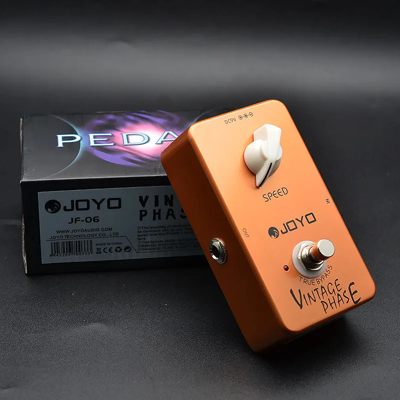JOYO JF 06 Винтаж фазы Van Halen любовь Phaser гитарная педаль эффектов с одним MOOER PC Z