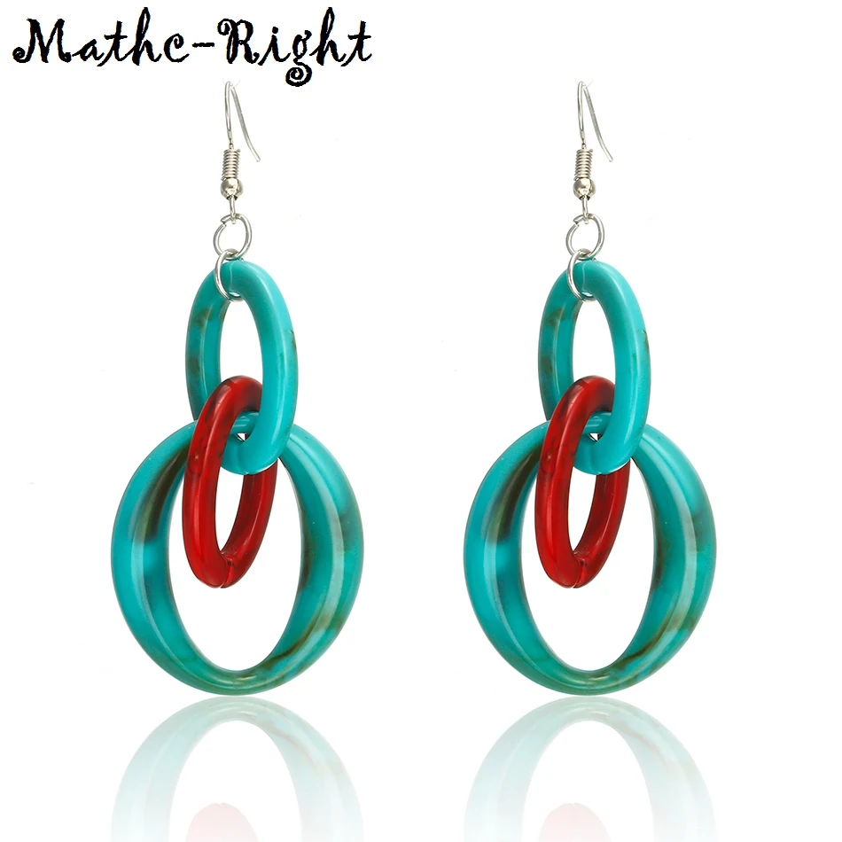 Женские модные серьги Match