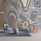 Современный модный ТВ фон обои 3D стереоскопические абстрактные настенные фрески покрытия персонализированная Настройка фото спальни