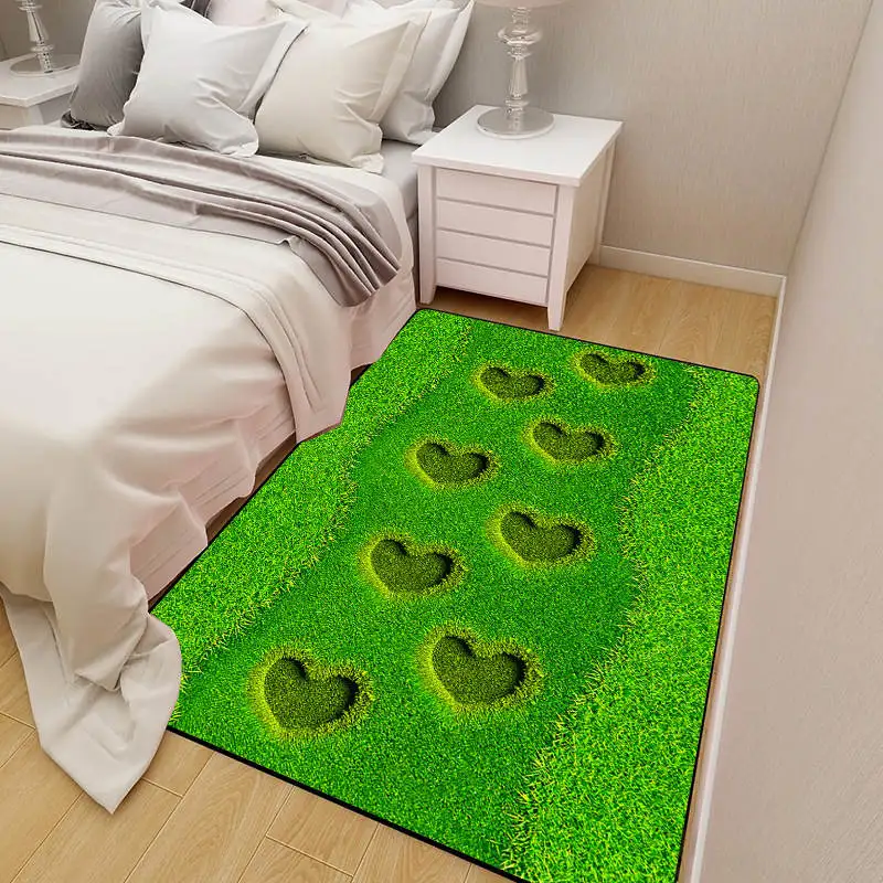 В форме сердца луговые коврики и ковры для детей дома гостиная декоративная