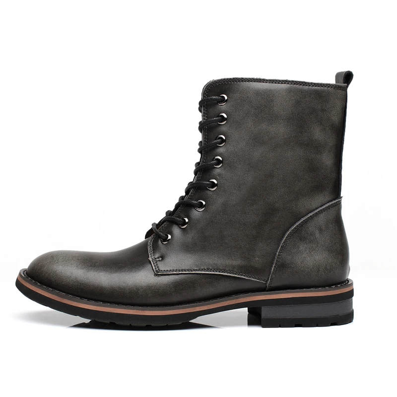 Новинка 2020 осенне зимняя обувь мужские зимние ботинки теплая из натуральной кожи