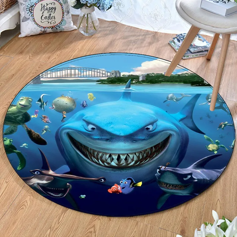 Серия акул ковер аниме Tapetes животные игровой коврик синие ковры подарок для детей