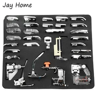 624232 pcs professional domestic sewing machine presser feet set sewing machine foot for low shank sewing machines