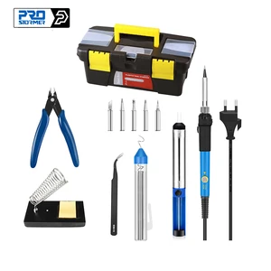 Паяльник PROSTORMER 60 Вт, 110 В, с регулируемой температурой, с инструментом