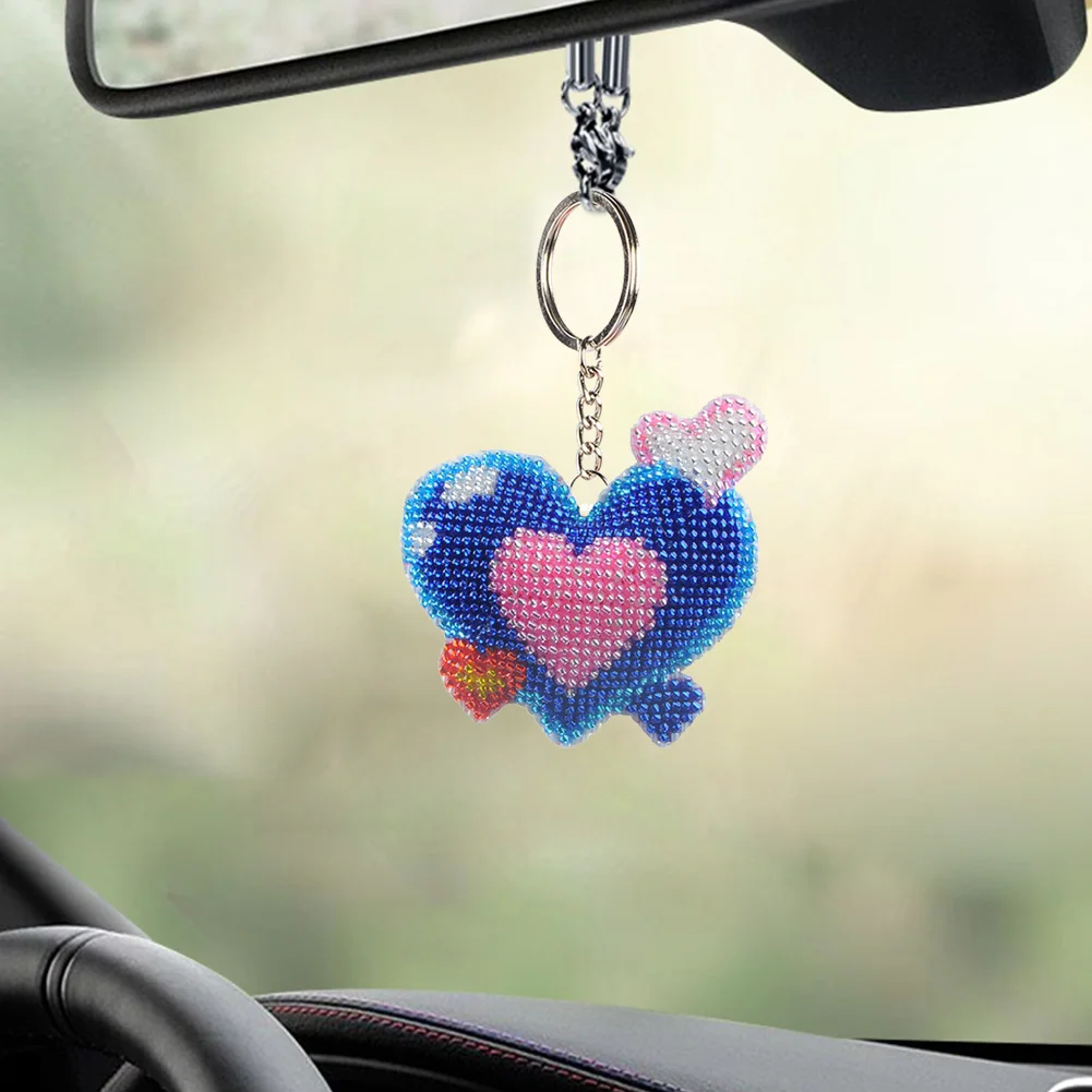 Набор Брелоков Для Ключей С Вышивкой Бисером Своими Руками Печатным Дизайном И