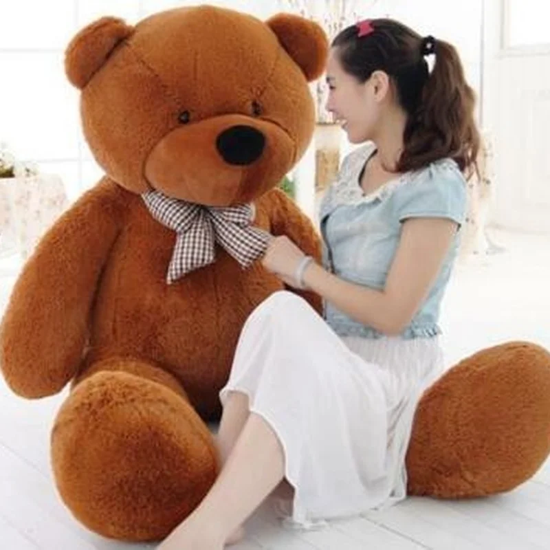 Огромный гигантский плюшевый мишка животный мягкий хлопковый игрушечный