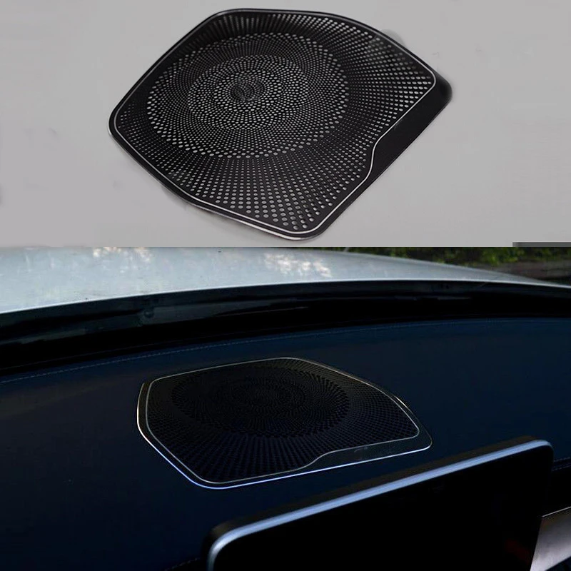 

Автомобильные аксессуары, передняя Центральная панель приборной панели, панель колонок, отделка для Mercedes-Benz C Class W205 2015-2020 и GLC Class 2016-2020