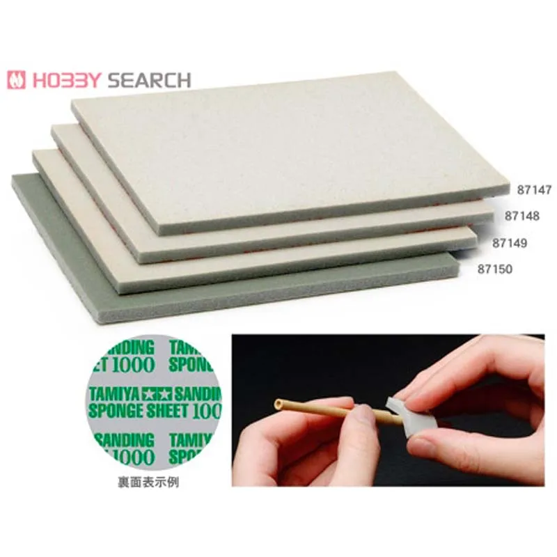 Набор для шлифовки Tamiya 87148 губка 600|sanding sponge|sanding sheetssponge sanding |