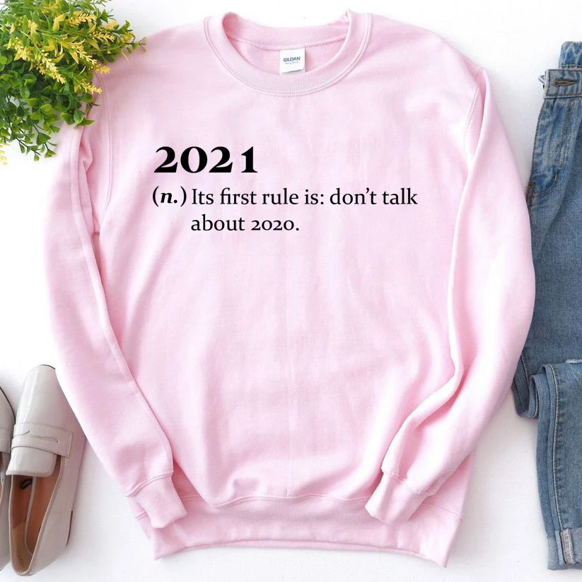 Толстовка с забавными надписями, свитшот с карантинным рисунком, 2021, первое правило-не говорить о толстовках