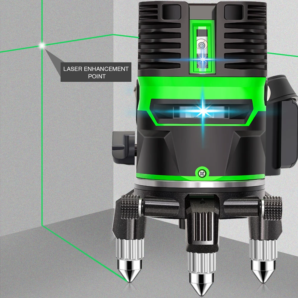 Инфракрасный уровень зеленый свет измерительный инструмент лазерный