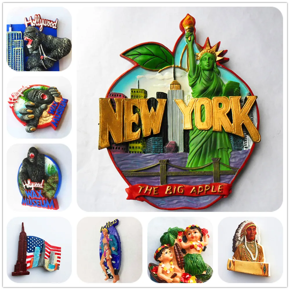 

Fridge Magnets America Turkey Thailand Frankfurt Czech Vietnam Korea Ukraine Paris Vietnam California Souvenir Home Decor