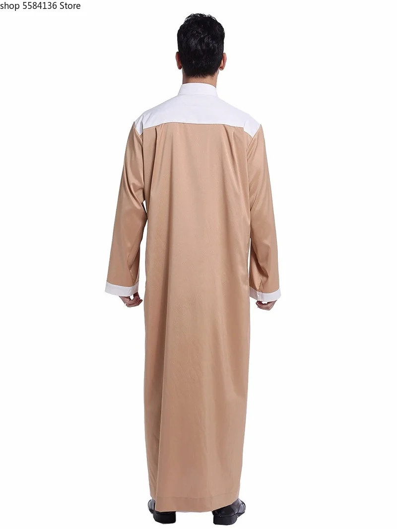 Abaya s Eid Musulman De Mode Homme Мужская мусульманское платье одежда Саудовская Аравия кафтан