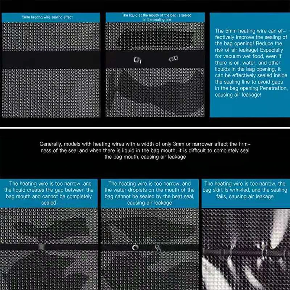 2021 new household automatic kitchen appliances food vacuum sealer machine for keeping food fresh electric vacuum sealer machine free global shipping