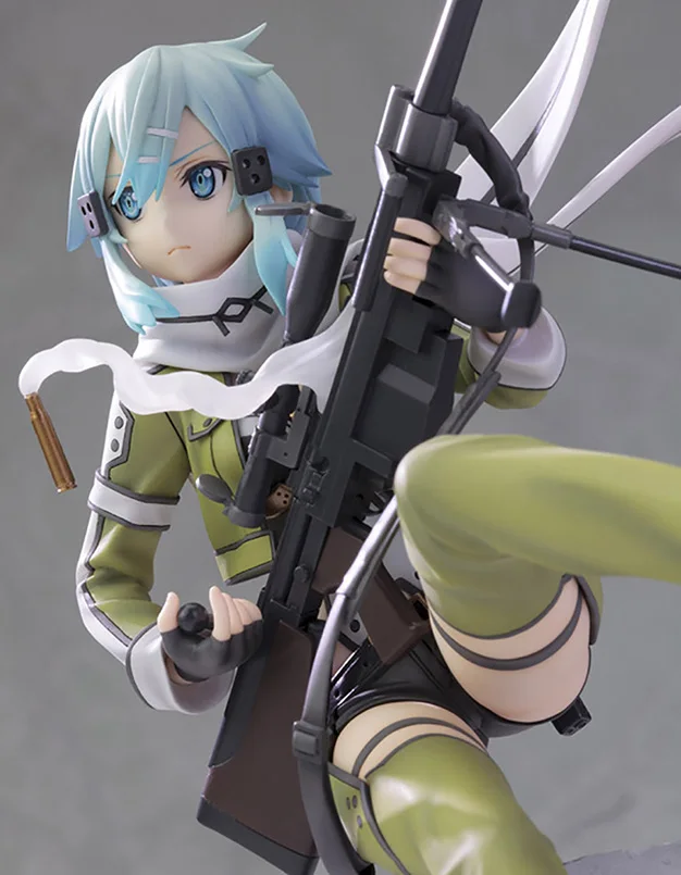 Японское аниме меч искусство онлайн совместное подвижное Sinon Kirito AsunaYuuki ПВХ