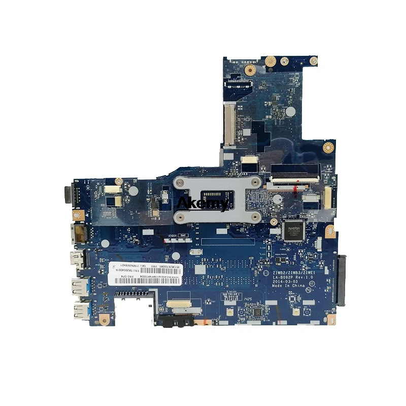 ZIWB2/ZIWB3/ZIWE1 LA-B092P Rev: 3 0 материнская плата для ноутбука For Lenovo B50-80 (для процессора intel