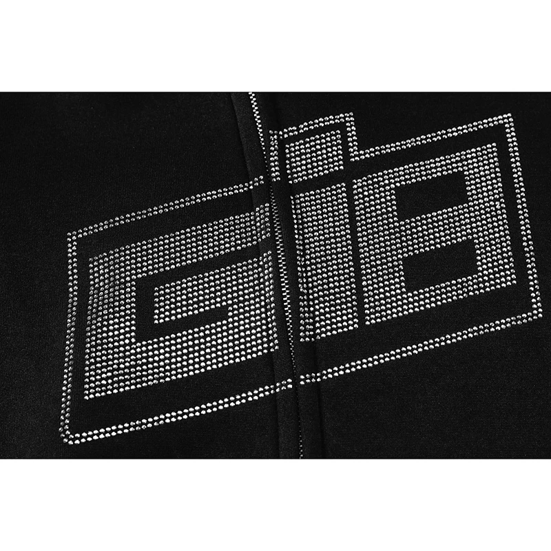 

Letter Print Sweatshirt Women Zipper Oversized Full Sleeve Hoodies Loose Outwear Autumn Casual Vintage Sweatshirts Female LD1993