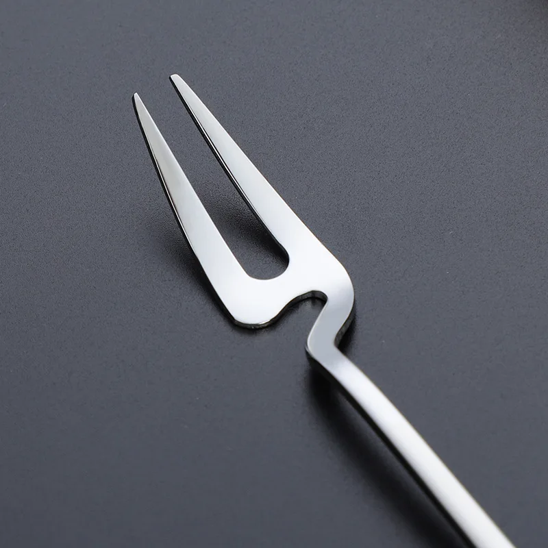 Вилка для фруктов роскошная из нержавеющей стали 2 шт.|Вилки| |