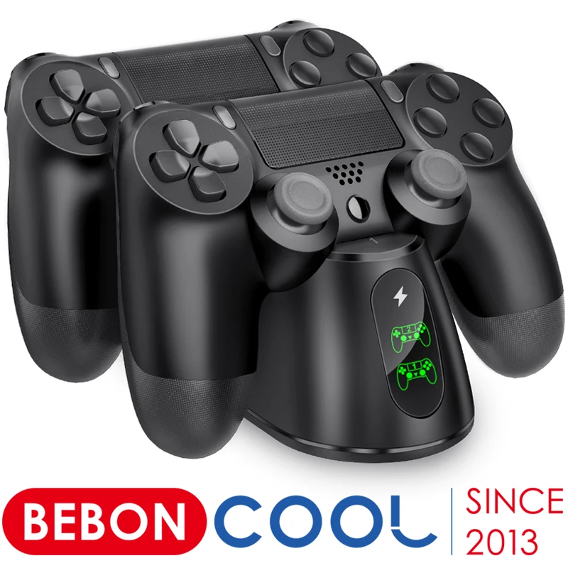 

Fast Charger For PS4 Controller Dual USB Charging Dock Station with LED Indicator For Playstation 4/PS4 Slim/PS4 Pro Gamepad