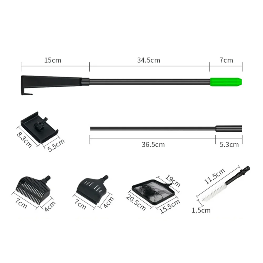 

1 Set Aquarium Cleaning Brush Graver Cleaning Algae Remover Fish Scooping Tool