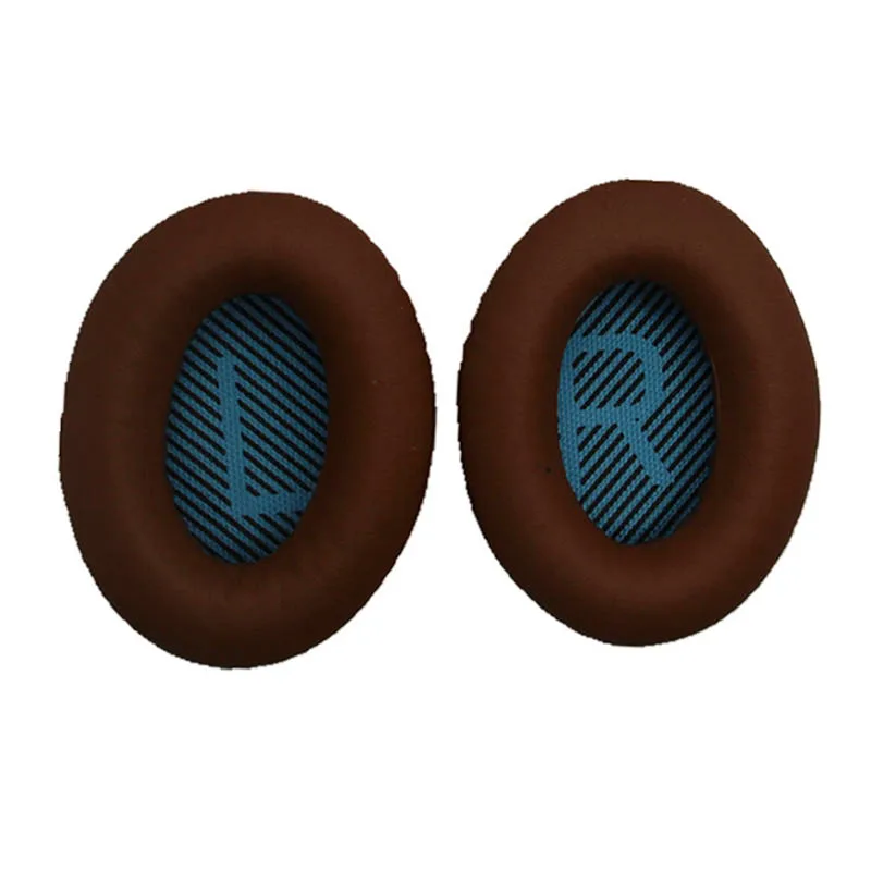 2pcs 1 Pair Oval Headphone Covers Ear Cushion Soft Sponge Pad Replace For AE2 QC25 QC15 QC2 QC35 accessories easy to install | Электроника