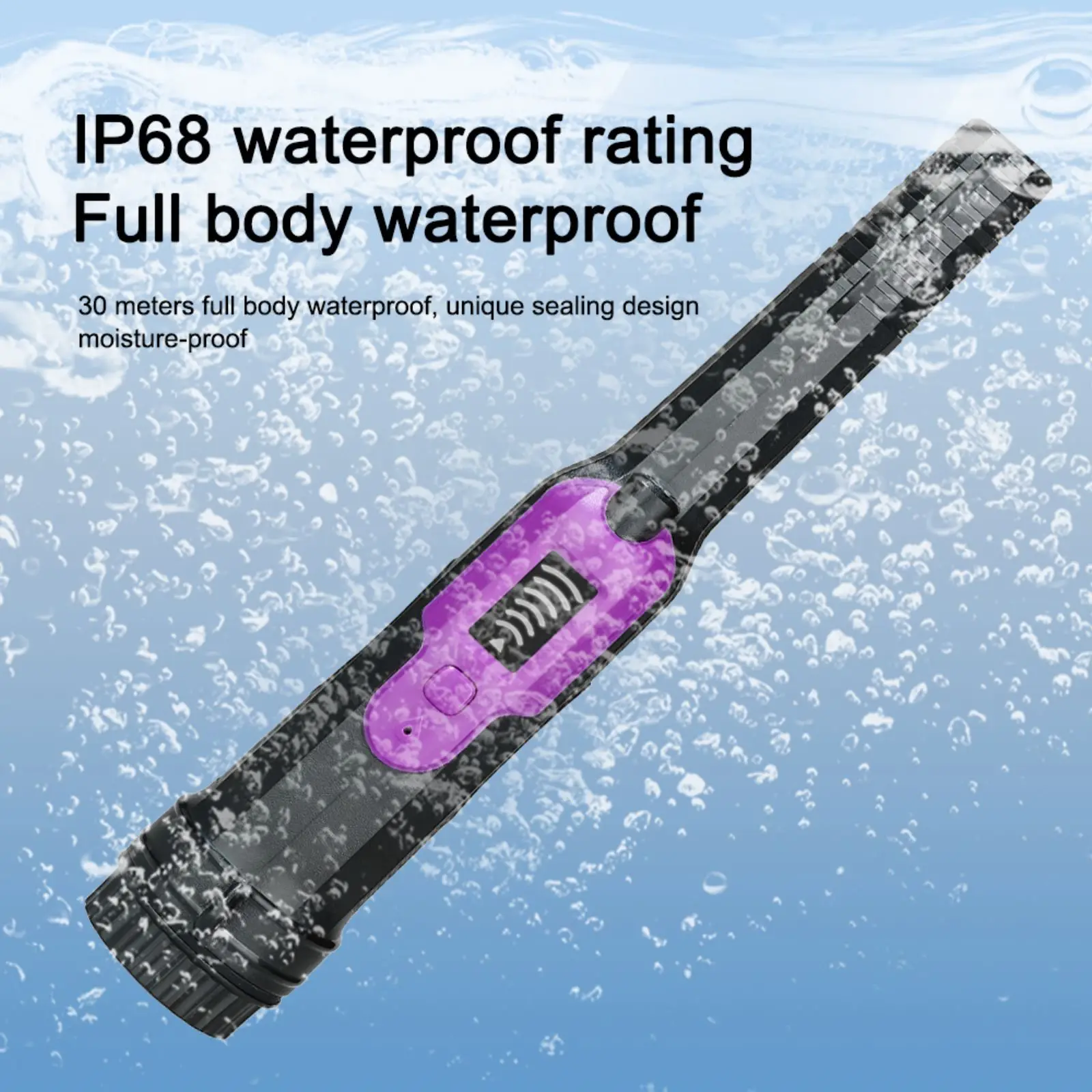 Металлоискатель профессиональный водонепроницаемый детектор золота