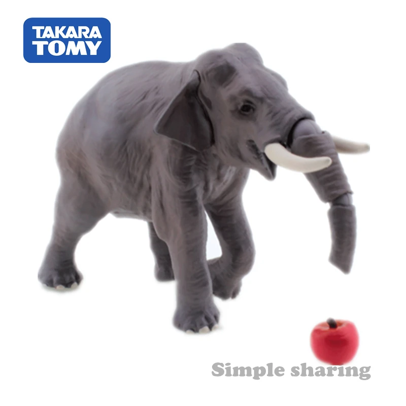 Takara Tomy Tomica Ania приключения с животными как 33 Азиатский слон литые детские игрушки