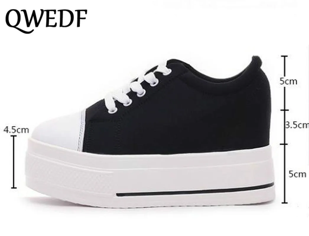 2019 на платформе в английском стиле Парусиновая обувь Женские кроссовки Обувь