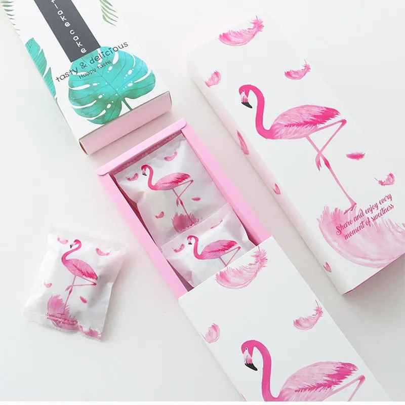Милая Высококачественная подарочная коробка с конфетами фламинго креативная
