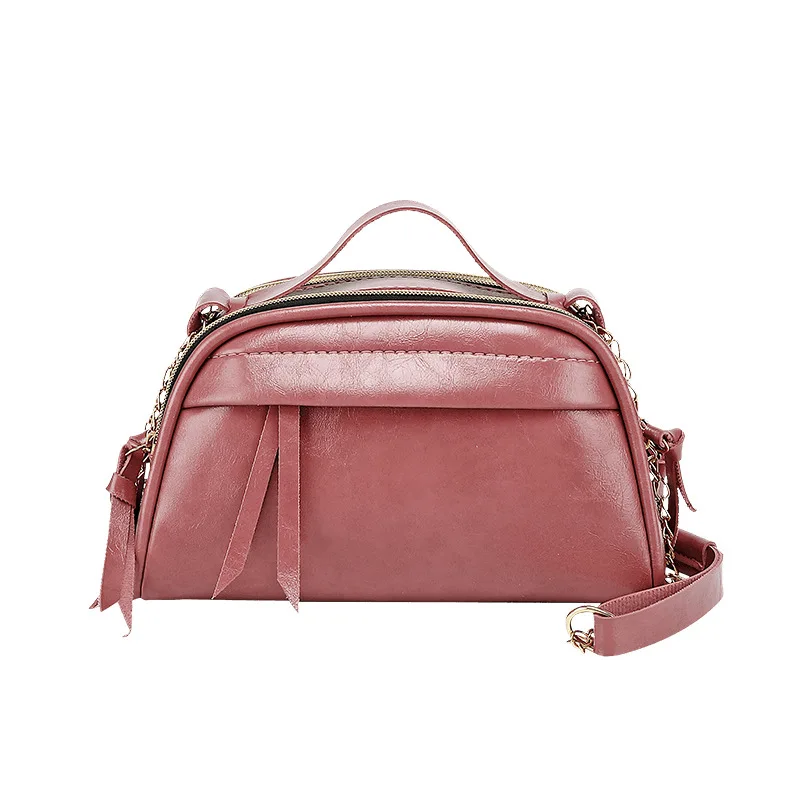 

Women's handbag 2020 spring new fashion designer luxury pu leather shoulder Messenger bag high quality casual wild chain bag