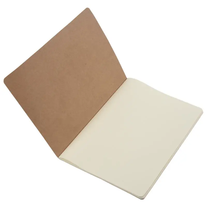 1PCS notebook horizontal line inside page memo book retro daily kraft paper cover 260 * 186mm | Канцтовары для офиса и дома