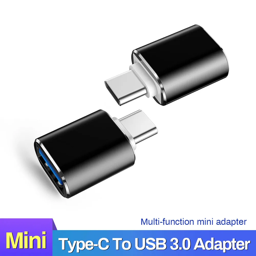 

Адаптер OTG Type C-USB для планшетов, планшетов, ноутбуков с интерфейсом USB 3,0 и Type C