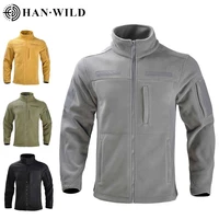 mens hiking jackets thicken warm fleece coat outdoor riding climbing hunting camping thermal military tactical windproof jacket