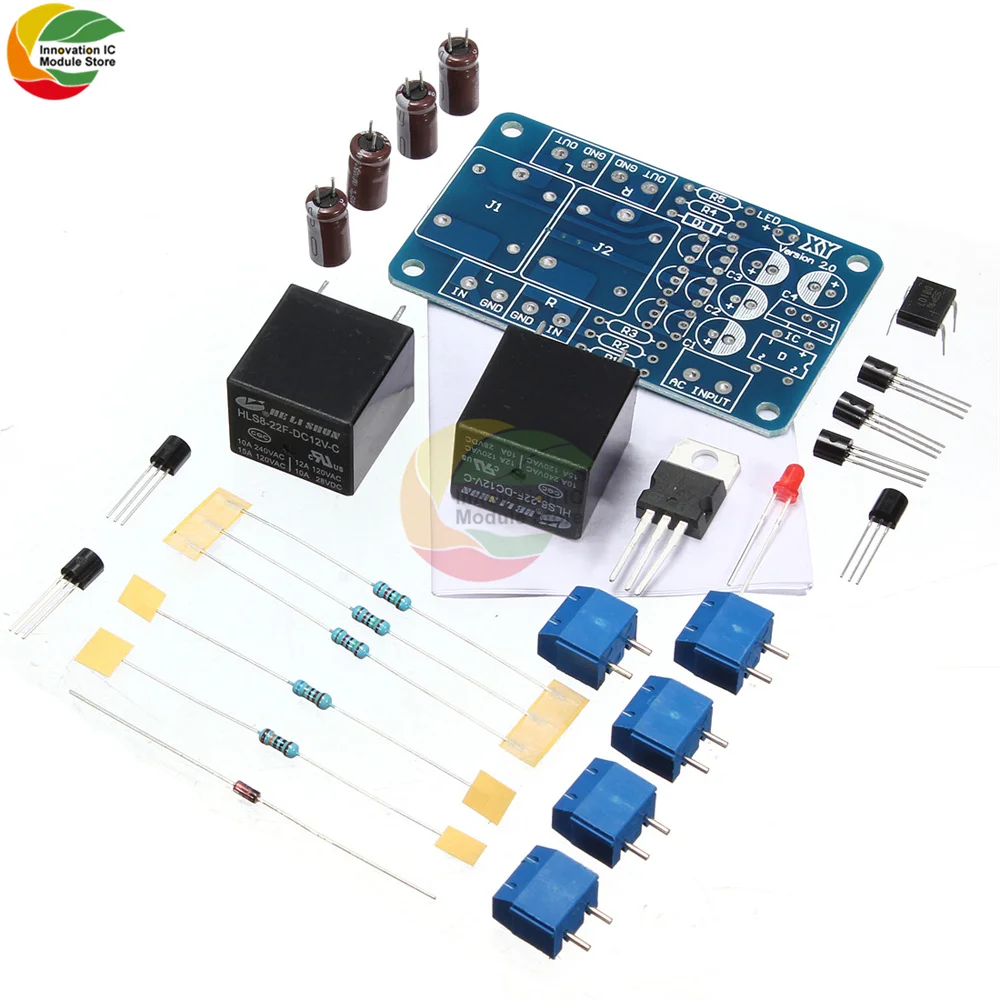 Комплект защитной платы для динамика защита цепи Задержка запуска и выход