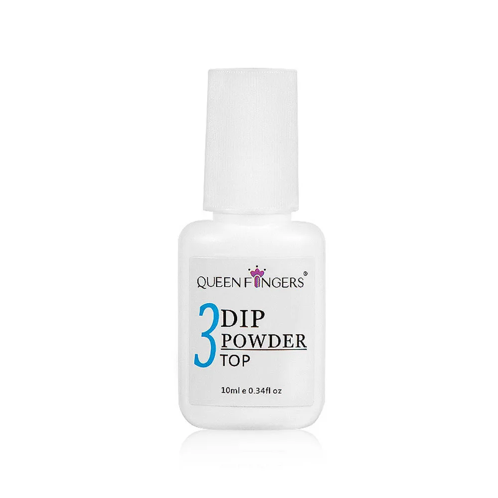 10ml/Bottle Dipping Nail Powder System Liquid Base Top Coat Activator Brush Saver Art Natural Dry Without Lamp Cure Tc#065 - купить по