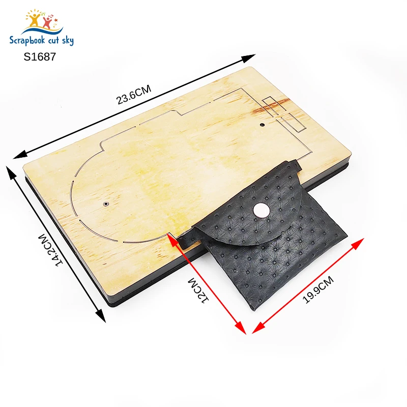 

Wallet DIY S1687 Muyu Wooden Mold Scrapbook Cutting Dies Suitable For Market General Machines