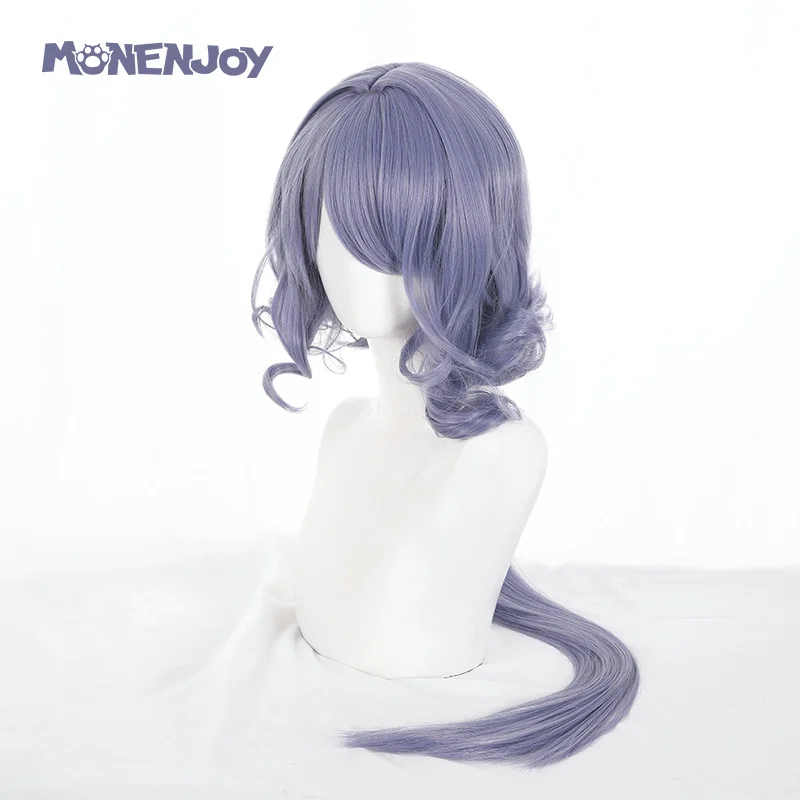 Monenjoy Arknights Whisperain парик для косплея синий фиолетовый Cos волос | Тематическая одежда