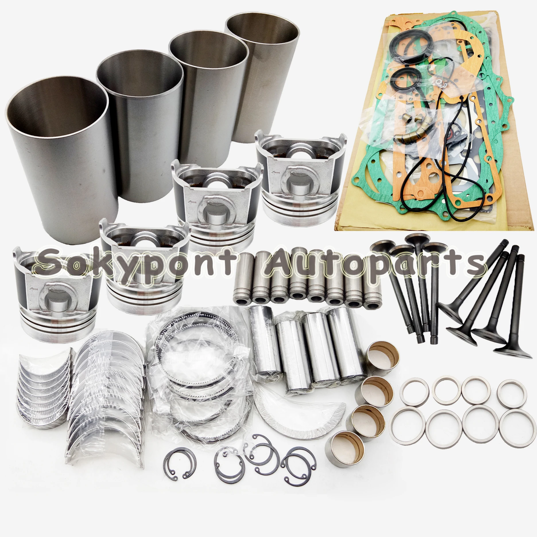 Новый STD 4 цилиндра комплект полного востановления для Kubota V1305 V1305-B двигателя |