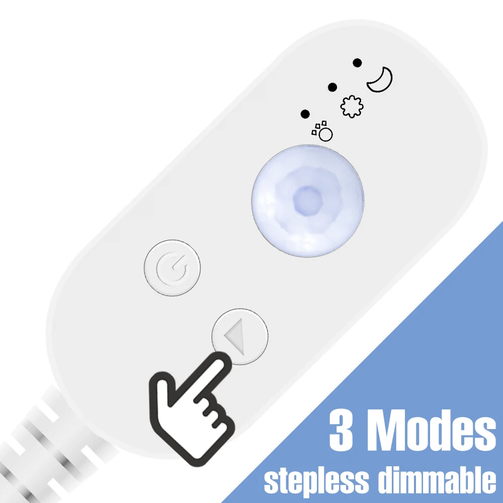 Светодиодный зеркальный светильник с датчиком движения подсветкой