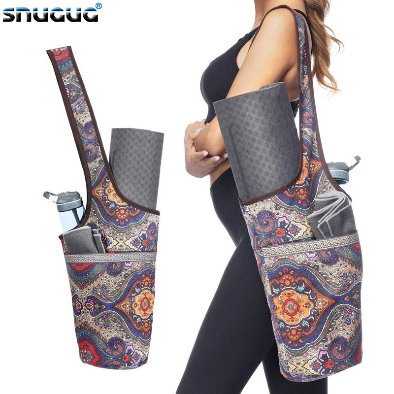 2019 женская спортивная сумка для фитнеса вместительная коврика йоги новый рюкзак