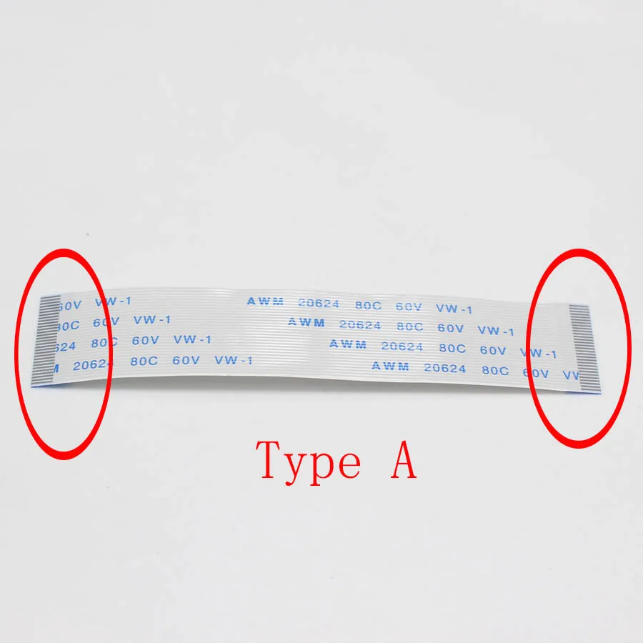 1pcs 30Pin 50/80/100/150/200/250/300mm FFC Cable 0.5MM / 1.0mm 30P Clamshell Drawer Up Down Contact FPC Connector socket | Обустройство