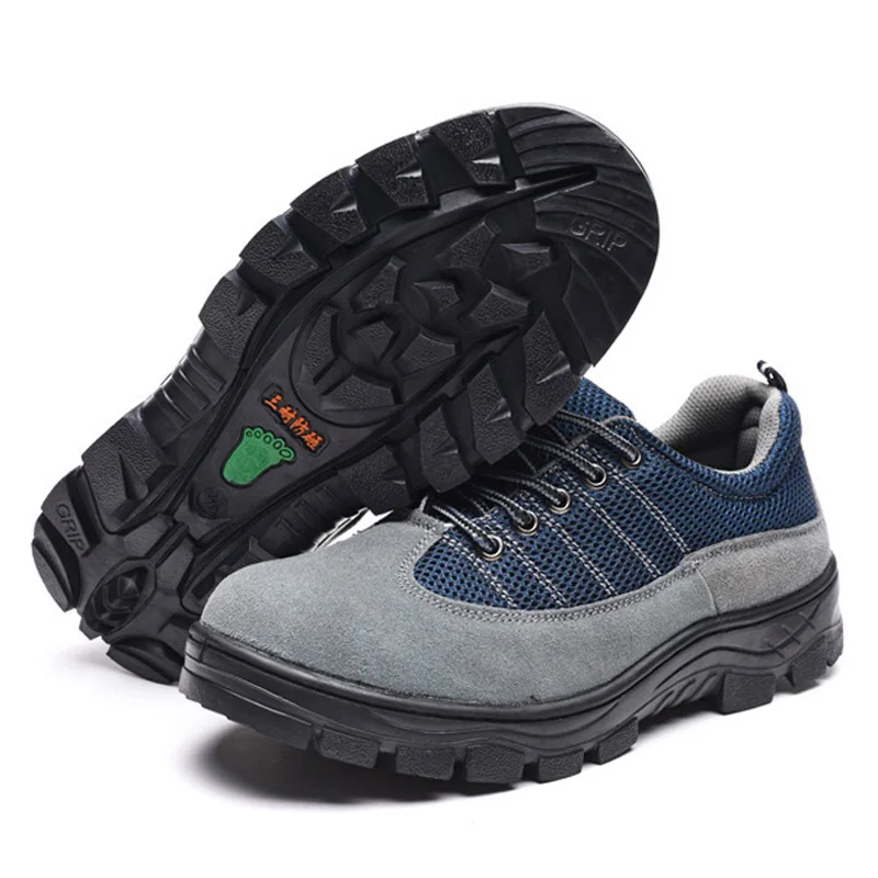 

2019 Work Safety Shoes Men Boots Steel Toe Safety Boots Anti-puncture Boots Men Work Shoes Indestructible Shoes Male Shoes Adult